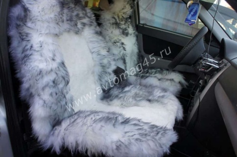 Накидки  комбинированные середина белая бока палевые 138х50см 2шт     фото 6