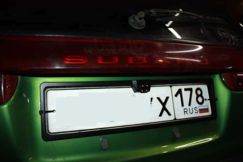 Sho-Me Универсальная камера заднего вида CA-6184LED 728*628 парковочные линии в рамке гарантия 12мес фото 2