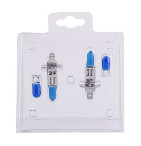 SVS  лампа H1 White 12V 55W 5000K 2шт    фото 2