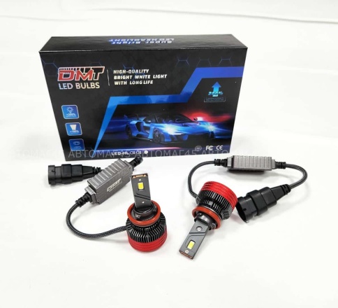 DMT-S30 лампы LED 2шт H11 12В 75W 5500K 6000Lm  с обманкой гарантия 6мес    фото 3