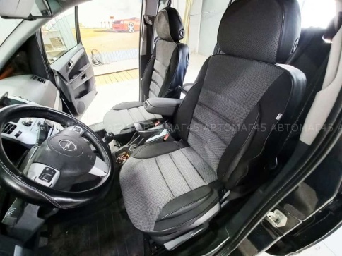 Авточехлы  Opel Zafira В Опель Зафира В пятиместный 2005-2015г жаккард черно-серый Ижевск    фото 1