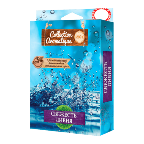 Collection  ароматизатор под сиденье Свежесть ливня 200г    фото 1