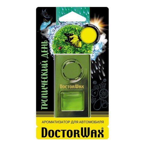 DoctorWax  ароматизатор на дефлектор Тропический день 6,5мл    фото 1