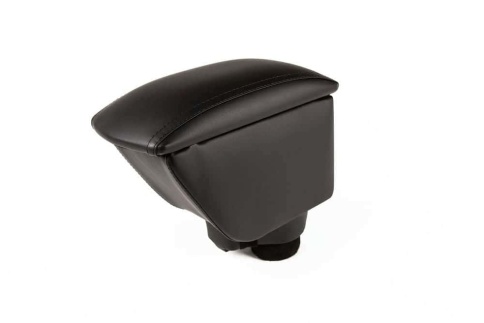 Подлокотник  Kia Rio с 2017г Rio X-Line с 2017г Hyundai Solaris с 2017г экокожа вставка в подстакан фото 1