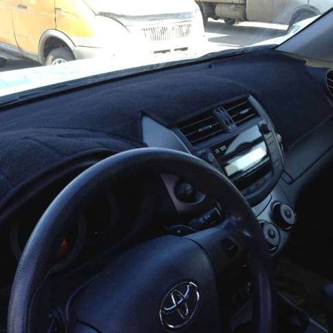 Накидка на панель Toyota RAV4 XA 30 Тойота Рав4 ХА30 2007-2013г карпет  фото 4