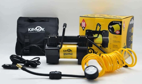 Качок К90х2С компрессор 57л мин 14А 10Атм 2х-цилиндровый гарантия 1год    фото 1