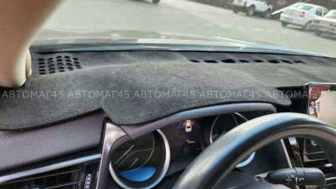 Накидка на панель Toyota Camry Тойота Камри V70 2017-2022г алькантара KZ фото 6