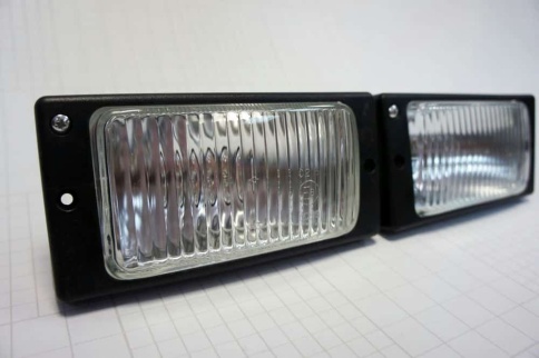 Gamma Фара противотуманная ВАЗ 2110 2111 2112 2113 2114 2115 рифленное стекло 1шт   фото 2