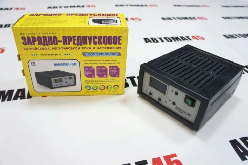 Вымпел-50 З/У для АКБ 15А до 180а/ч Автомат Светодиод-й дисплей Предпусковой запуск ориг гарант 1год фото 5