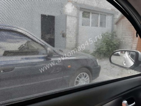 TLT каркасные шторки на магнитах Kia Rio Киа Рио 2011-2017г передние премиум 2шт 5% фото 4