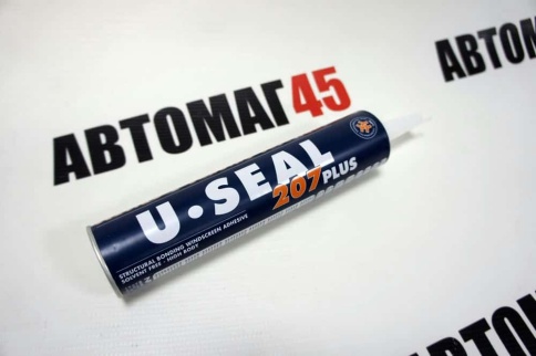U-SEAL 207 Клей герметик для вклейки стекол полиуретановый 310мл фото 2