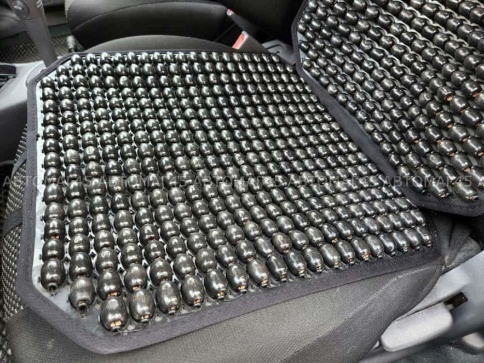 Maximal  накидка на сиденье массажная черная шариковый SM5-BL   фото 3