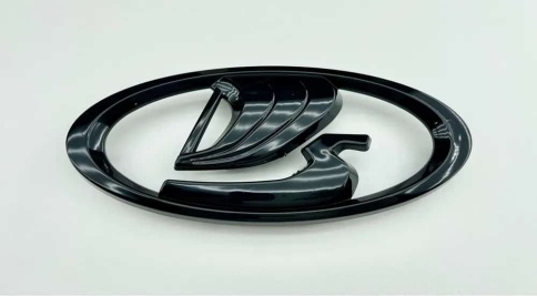 TLT Эмблема решетки Черный глянец Лада Vesta Granta FL Lada X-ray Largus FL Нива Урбан Нива Legend фото 4