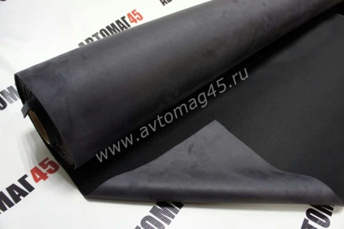 Алькантара  на поролоне темно-серая 1м х 1,5м АКЦИЯ фото 5