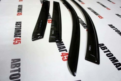 VAD  дефлекторы окон Mazda Мазда CX-5 2017-2022г 2 поколение комплект 4шт    фото 2