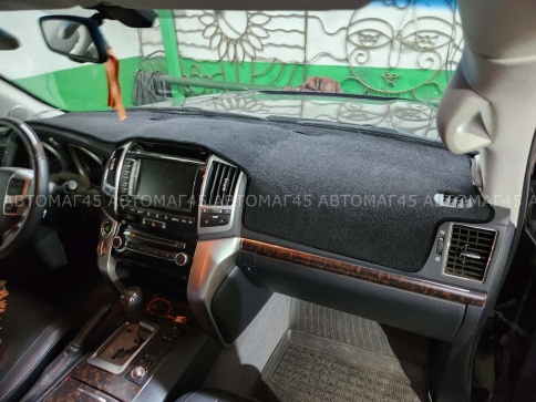Накидка на панель Toyota Land Cruiser LC200 Тойота Ленд Крузер J200 2007-2021г карпет maximal фото 2