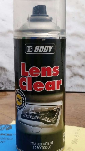 BODY  Lens Clear аэрозольный лак для оптики 400мл    фото 4