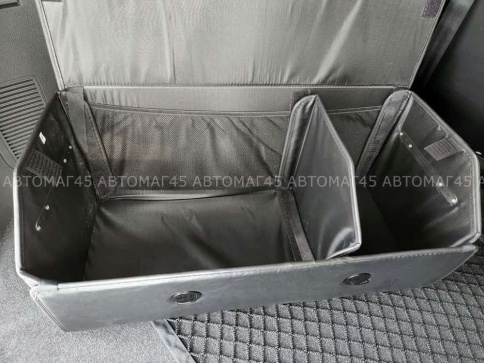Органайзер  багажника кофр экокожа черный с гербом 69 x 31 x 29см MAXIMAL X EM Big фото 3