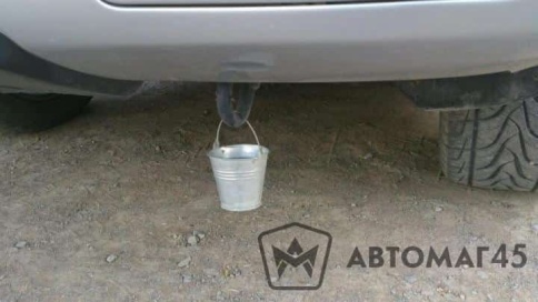 Ведро декоративное на фаркоп нержавейка d=8см h=8см    фото 3