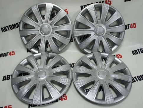 Star  Колпаки R15 Карат серебро комплект    фото 1