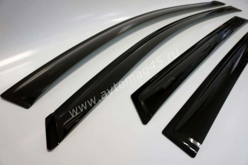 ANVair  дефлекторы окон KIA Rio Киа Рио 2011-2017г хэтчбек комплект 4шт    фото 3