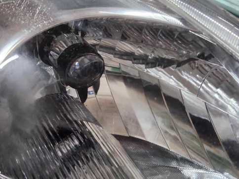 Ruzoom светодиодные лампы LED линза модуль 2шт H4 12В 55W 5500K 11000Lm гарантия 6 мес фото 9