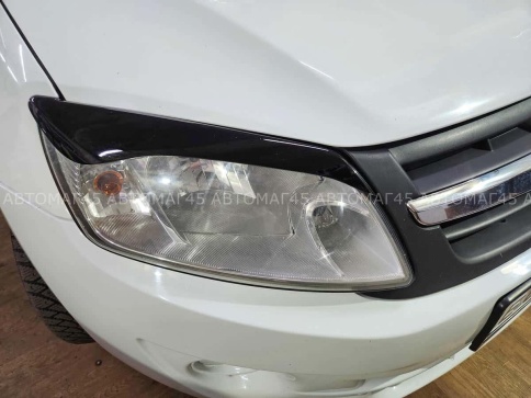 Реснички накладки на фары Lada Granta Лада Гранта до 2018г 2шт    фото 4