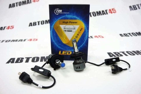 A16 чип CSP LED 2шт H4 12В 25W 5500К 2500Lm гарантия 5мес    фото 2