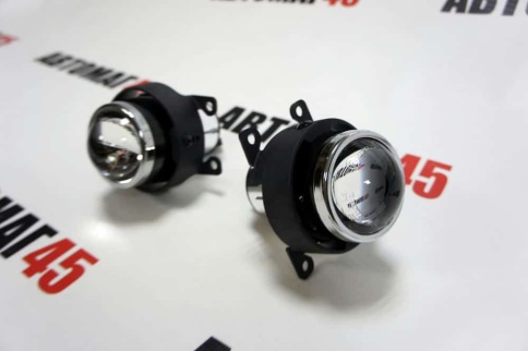 NBN  фара противотуманная универ линза Лада Vesta Веста Лада X-Ray Renault Focus 2шт    фото 2