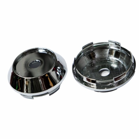 Колпачок ступицы универсальный 68/62 хром (184001) фото 2