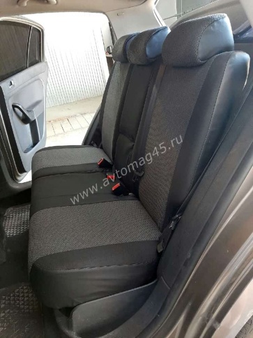 Авточехлы  Volkswagen Golf Plus Гольф Плюс Volkswagen Tiguan Тигуан до 17г жаккард серо-черн Ижевск фото 2