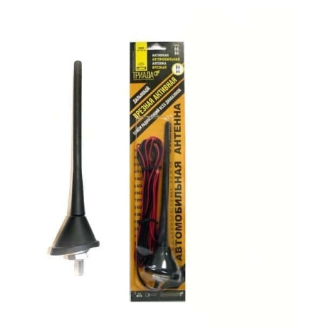 Триада-ВА 66  антенна активная наружная евродизайн наклонная гибкий пруток 18см    фото 4