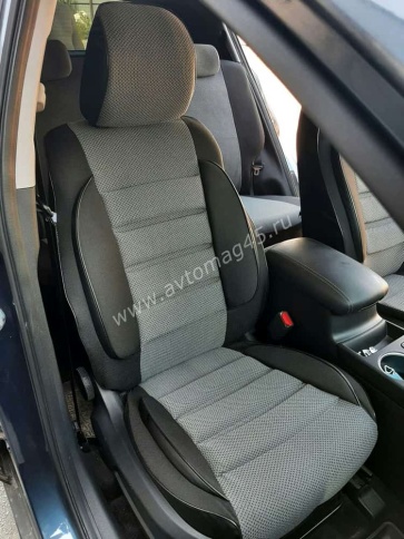 Авточехлы  Kia Sportage Киа Спортаж 2016-10.2022г 4пок Hyundai Tucson 3 16-21г жаккард чер-сер Ижевс фото 6