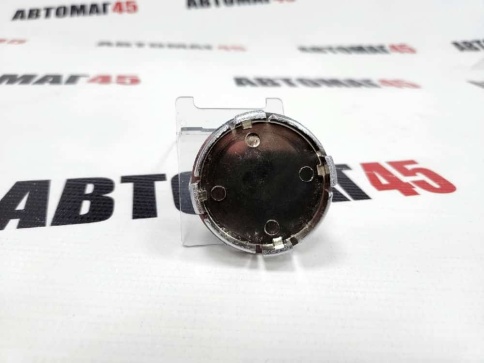 Колпачок ступицы универсальный 58/55 хром с бортиком (141041) фото 2