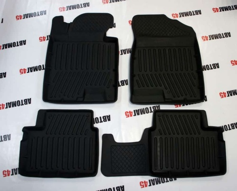 Коврики в салон Kia Ceed 12-18г Kia Cerato с 13г Hyundai Elantra 11-15г Hyundai i30 с 12г компл 4шт фото 3