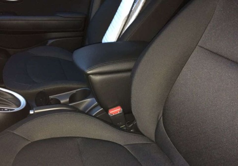 Подлокотник  Kia Soul Киа Соул 2014-2019г 2 поколение экокожа    фото 5