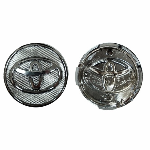 Колпачок ступицы Toyota 57/51 серебро TC-012A  фото 1