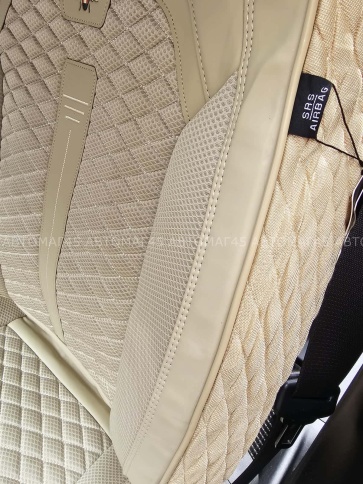 Чехлы  накидки на сиденье экокожа+жаккард трансформер с отдельным подголовником компл S.Fota Акция!! фото 2