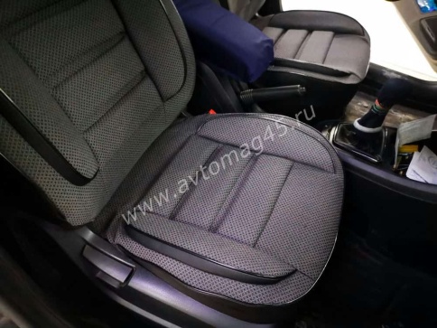 Авточехлы  Lada Vesta Лада Веста седан SW SW Cross жаккард черно-серый    фото 5