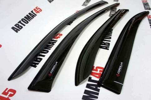 VAD  дефлекторы окон Toyota Corolla Тойота Королла седан 2000-2006г комплект 4шт    фото 3