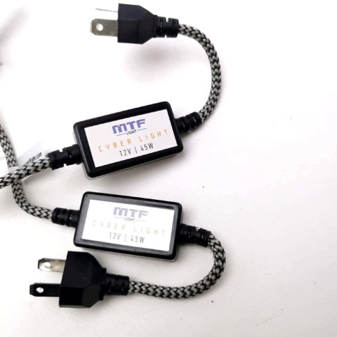 MTF Cyber light светодиодные лампы LED 2шт H4 12В 45W 6000K 3750Lm гарантия 12мес    фото 5