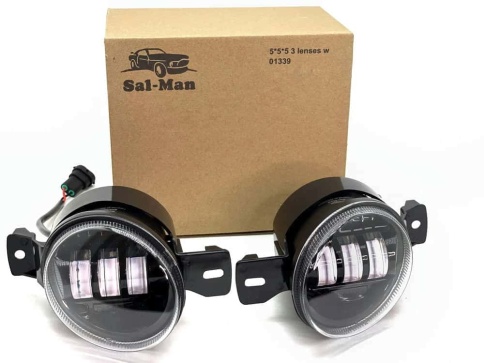 SALMAN  Фары п/туманные 3 линзы BMW БМВ LED 50W 2шт гарантия 6мес  фото 1