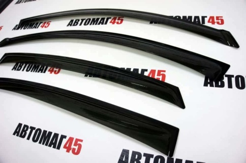 ANVair  дефлекторы окон Nissan Almera G15 Ниссан Альмера G15 2012-2019г комплект 4шт    фото 3