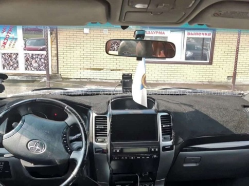 Накидка на панель Toyota Land Cruiser Prado Ленд Крузер Прадо J120 2002-2009г 4.0 двигатель карпет фото 3