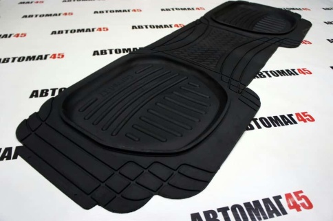 Carved I.I  коврик резиновый универ задний сплошной пол    фото 3