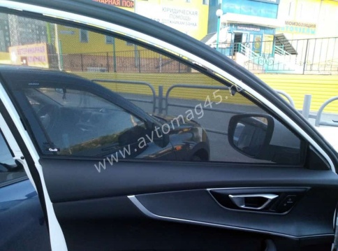 Шторкофф  каркасные шторки на магнитах Toyota Rav4 XA50 Рав4 ХА50 2018-2025г передн 2шт премиум 5% фото 1