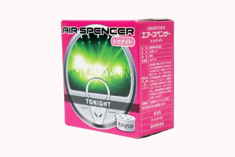 EIKOSHA Air Spencer  ароматизатор на панель меловой Tonight наступающая ночь Япония A-55    фото 2