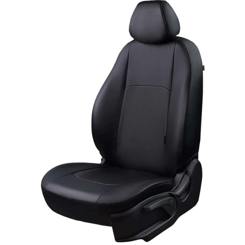 Авточехлы  Лада Granta Гранта  1/1 с 08.2018г экокожа черная стандарт    фото 2