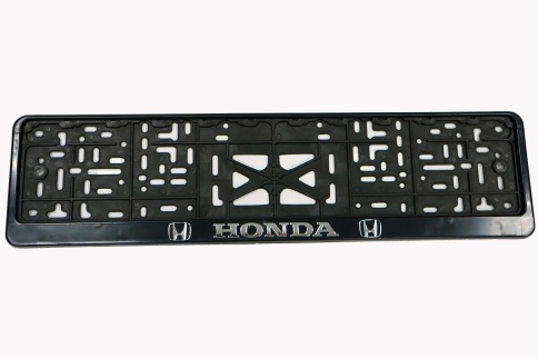 Рамка  номерного знака Honda    фото 2