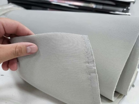 Материал потолочный R2 на сетке серый 3мм 1м х1,7м шаг 0,5метра   фото 3